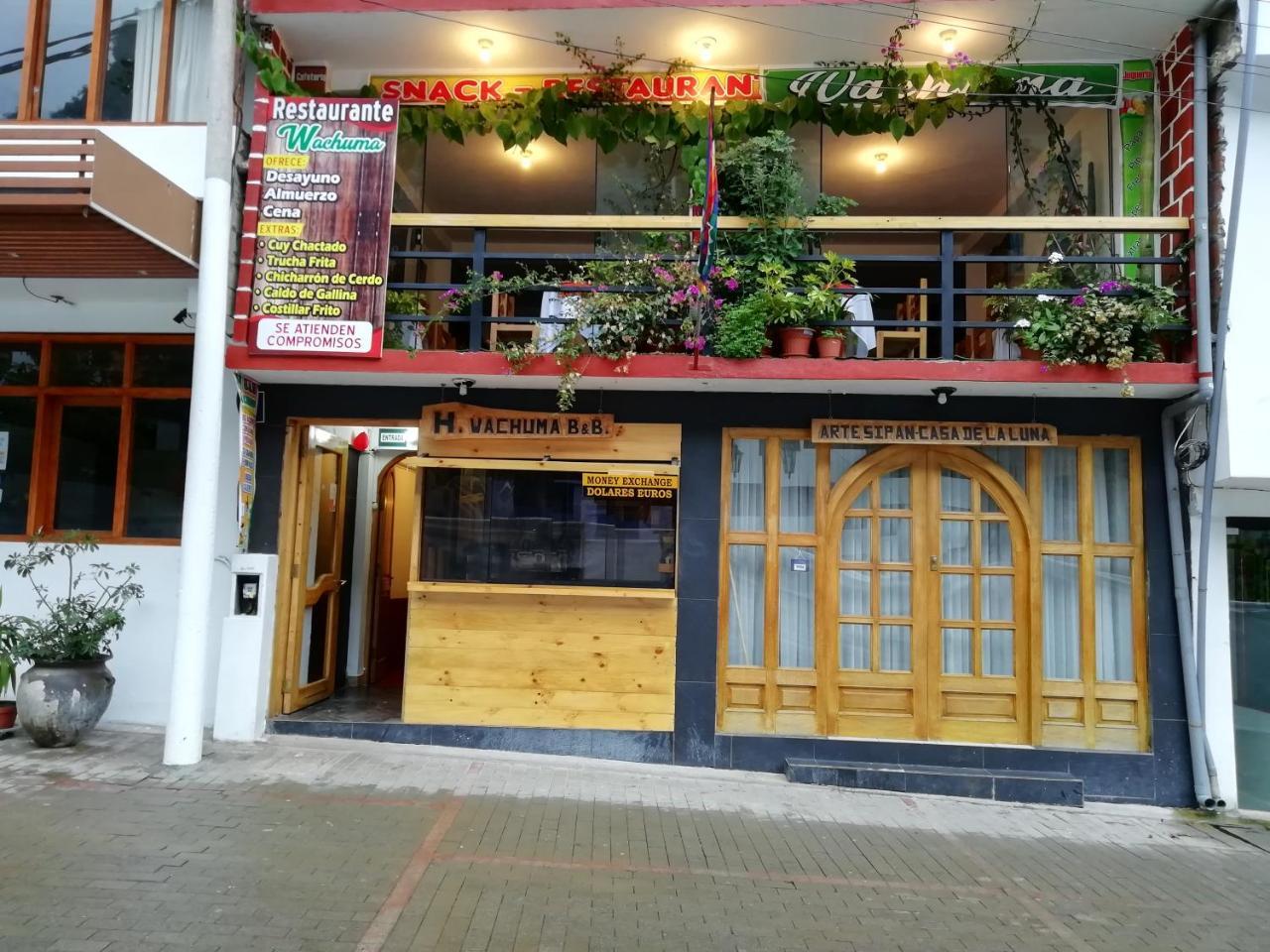 Hostal Wachuma B&B Machu Picchu Exterior foto